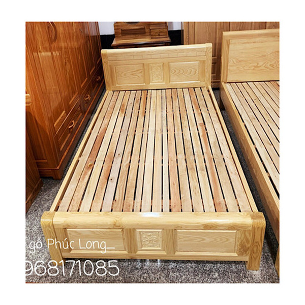 giá giường gỗ sồi 2
