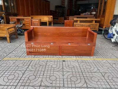 Giường gấp đa năng gỗ Xoan Đào thông minh 1m2 
